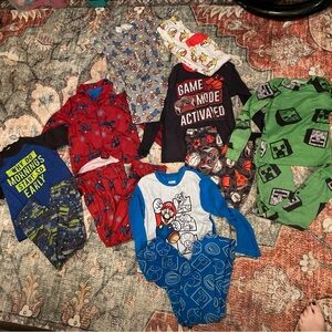 Kid”s size 10 pajama sets
